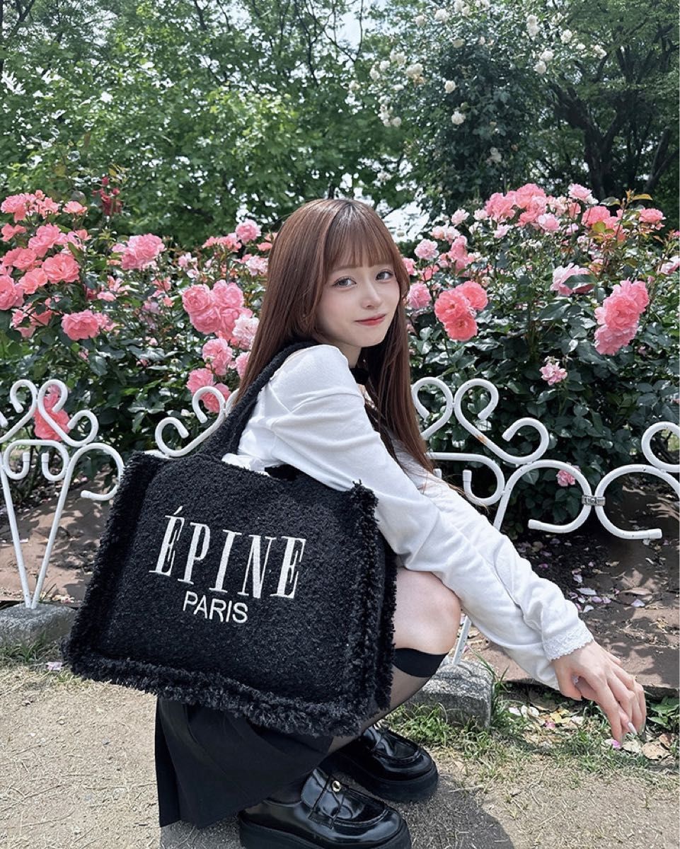 最終下げ ラスト1点 2024SS ver EPINE PARIS book tote bag 最終下げ ラスト1点 2024SS ver EPINE PARIS book tote bag