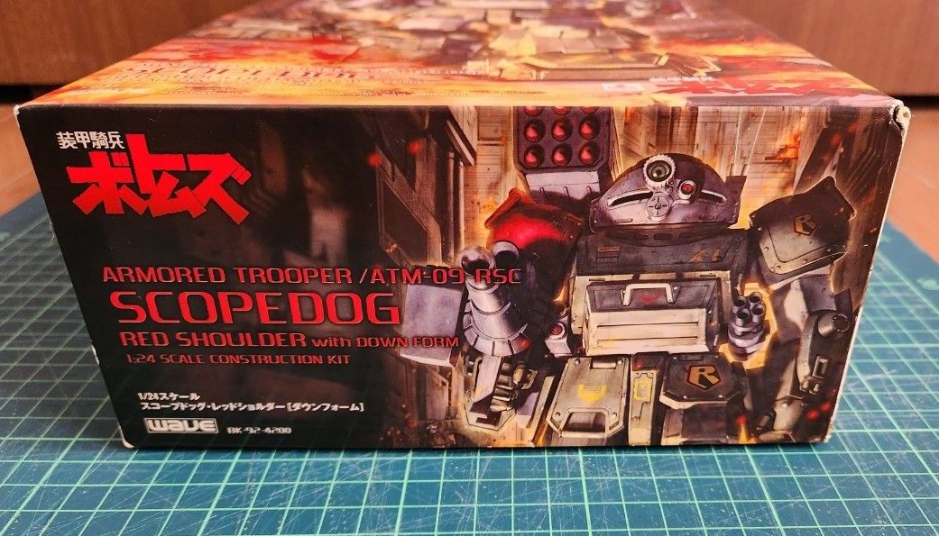 wave 1/24 スコープドッグ レッドショルダー ダウンフォーム wave 1/24 スコープドッグ レッドショルダー ダウンフォーム