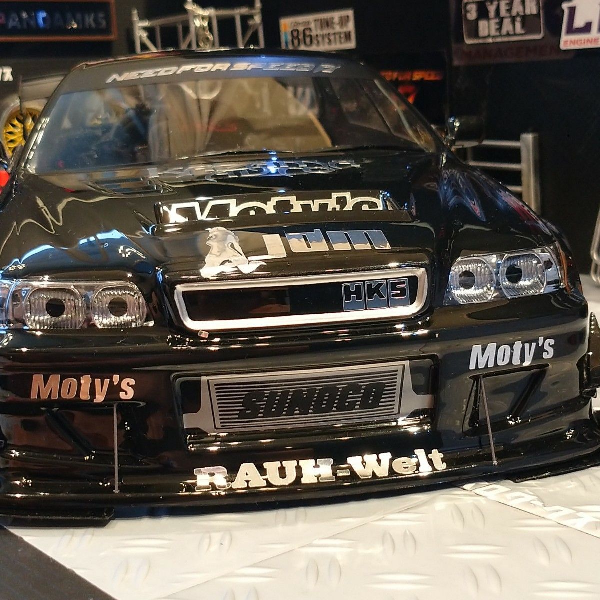 KAZAMA AUTO Motys JZX100 ラジコン ボディ カッティング KAZAMA AUTO Motys JZX100 ラジコン ボディ カッティング