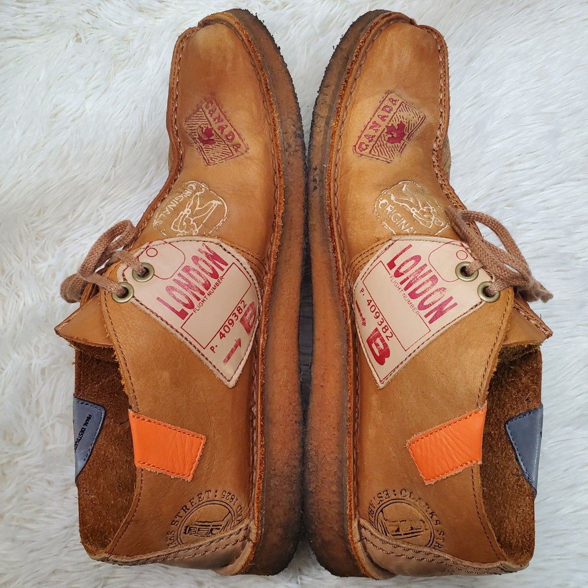 Clarks クラークス デザートトレック レザー ブーツ ブラウン Clarks クラークス デザートトレック レザー ブーツ ブラウン
