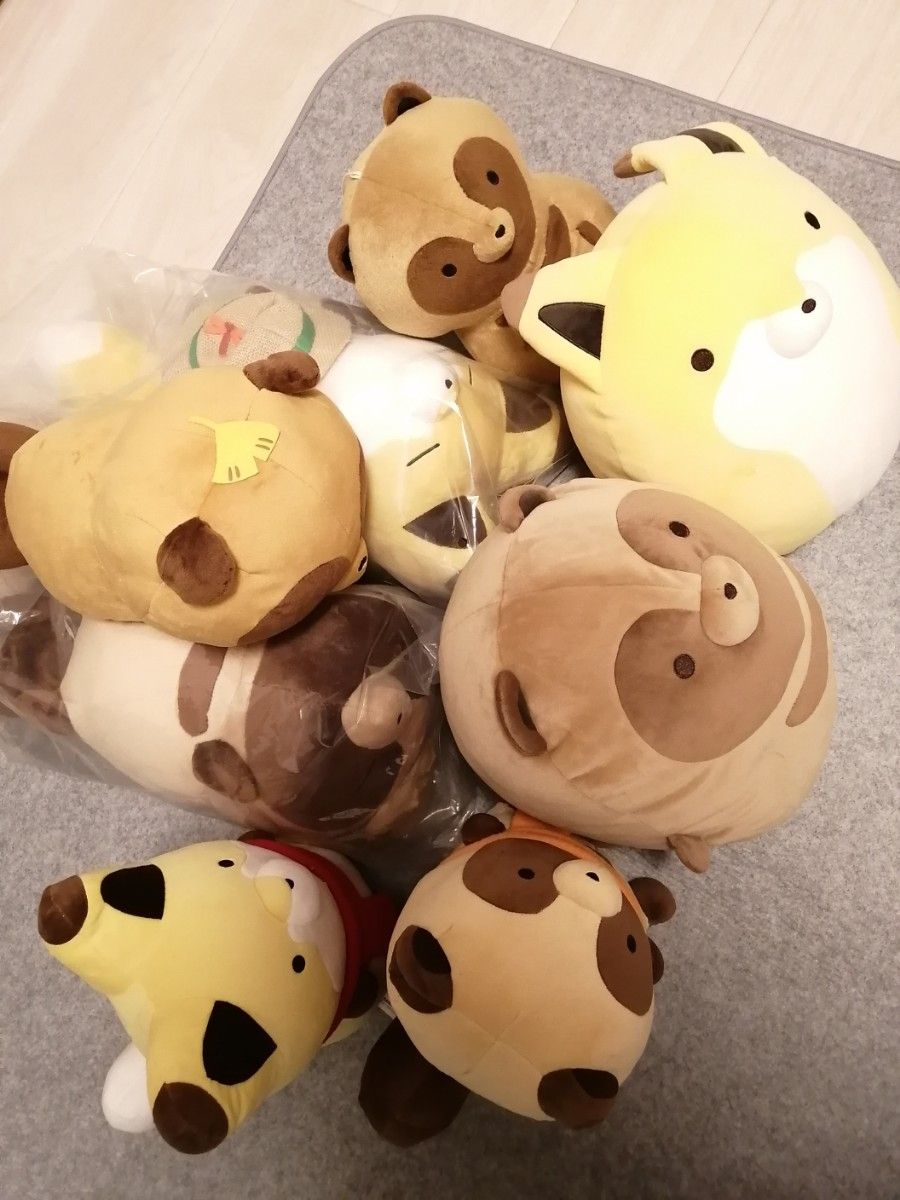 初期 タヌキとキツネ タヌキぬいぐるみまとめセット 初期 タヌキとキツネ タヌキぬいぐるみまとめセット|Yahoo