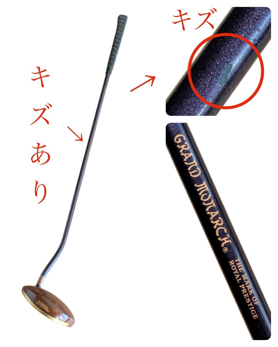 MIZUNO GRAND MONARCH THE MARK OF ROYAL PRESTIGE パーシモン MIZUNO GRAND MONARCH THE MARK OF ROYAL PRESTIGE パーシモン