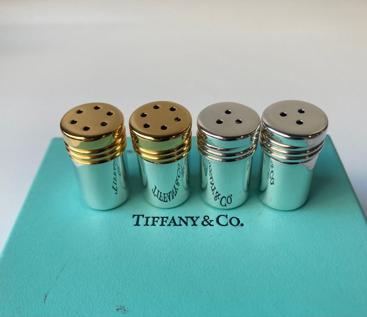 ティファニー 調味料入れ ソルト&ペッパー Tiffany&co ティファニー スパイスケース 調味料入れ ソルト