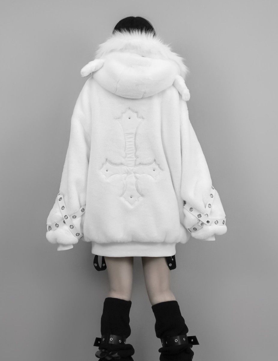 正規品 新品 DimMoire ディムモアール BABY SHEEPファーパーカー 正規品 新品 DimMoire ディムモアール BABY SHEEPファーパーカー