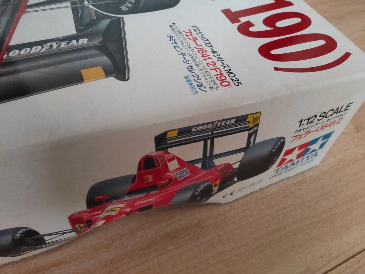 プラモデル 1/12 フェラーリ 641/2(F190) 「ビッグスケール プラモデル 1/12 フェラーリ 641/2(F190) 「ビッグスケール