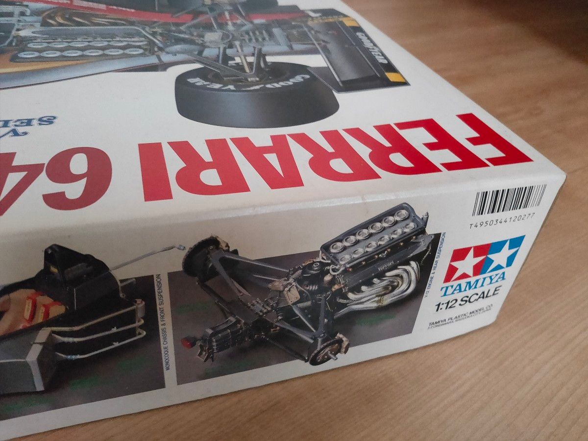 プラモデル 1/12 フェラーリ 641/2(F190) 「ビッグスケール プラモデル 1/12 フェラーリ 641/2(F190) 「ビッグスケール