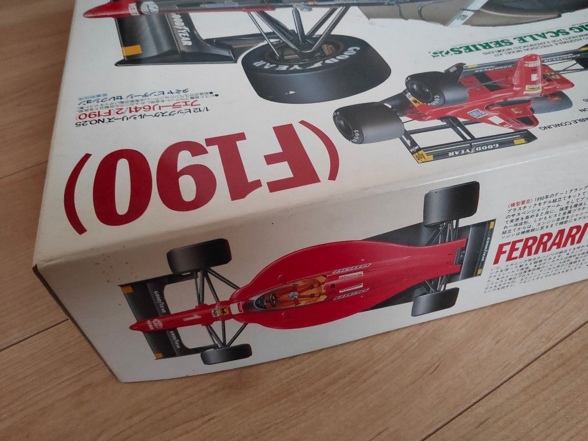 プラモデル 1/12 フェラーリ 641/2(F190) 「ビッグスケール プラモデル 1/12 フェラーリ 641/2(F190) 「ビッグスケール