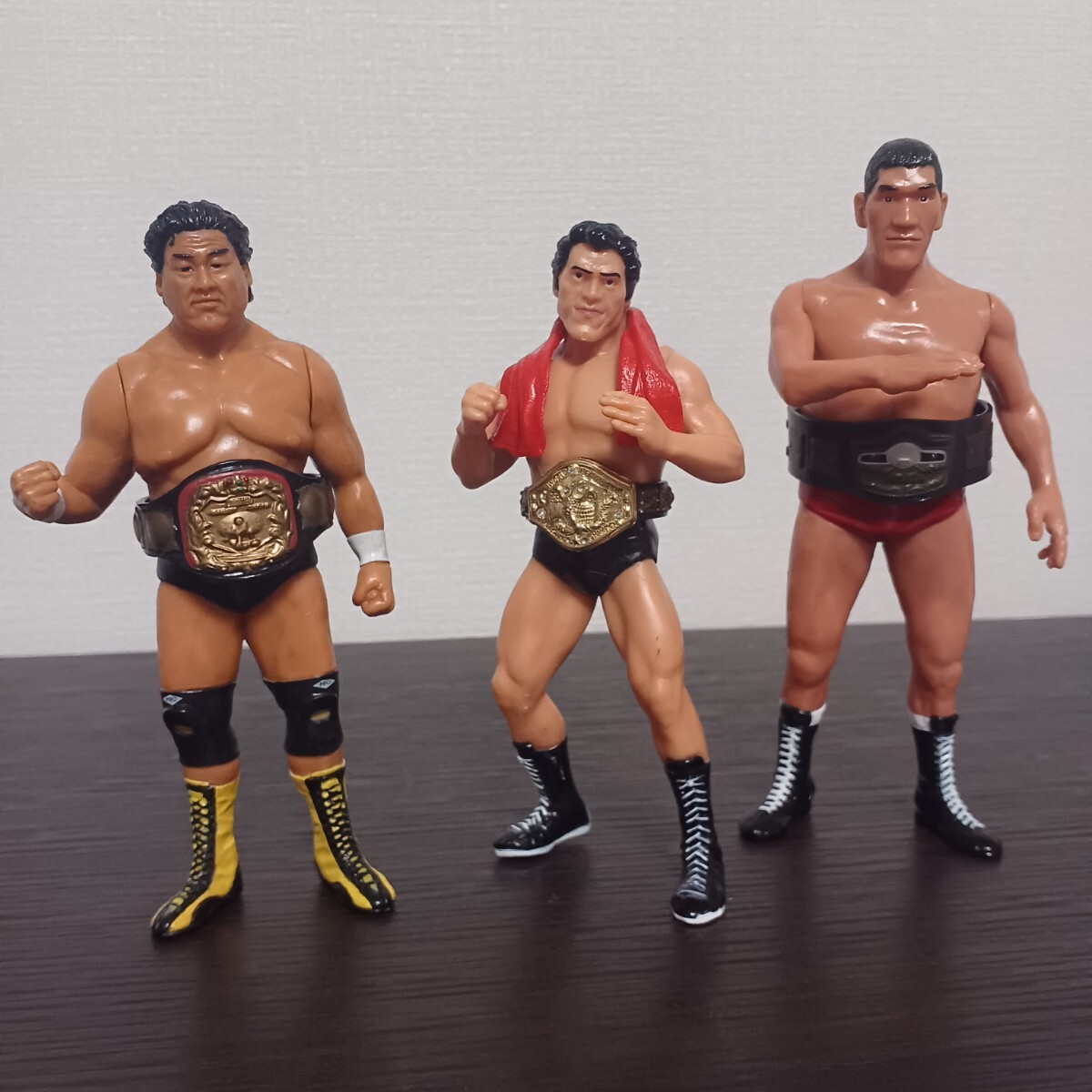 プロレスフィギュア アントニオ猪木 ジャイアント馬場 天龍 プロレスフィギュア アントニオ猪木 ジャイアント馬場 天龍
