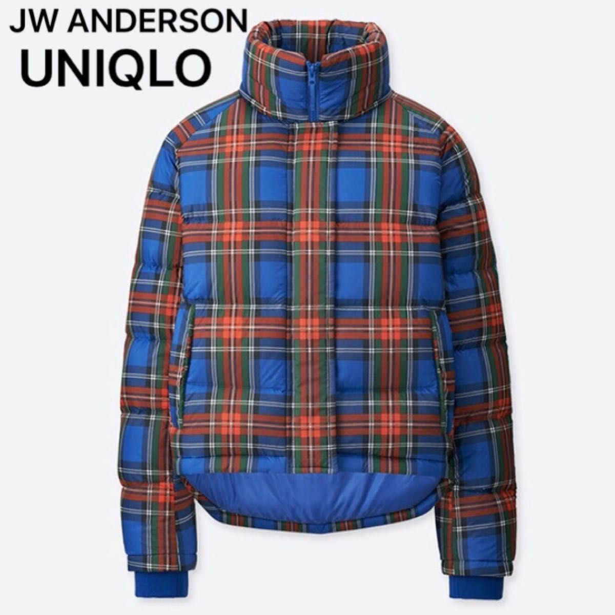JW ANDERSON UNIQLO タータンチェック柄 ダウンジャケットコート JW ANDERSON UNIQLO タータンチェック柄 ダウンジャケットコート