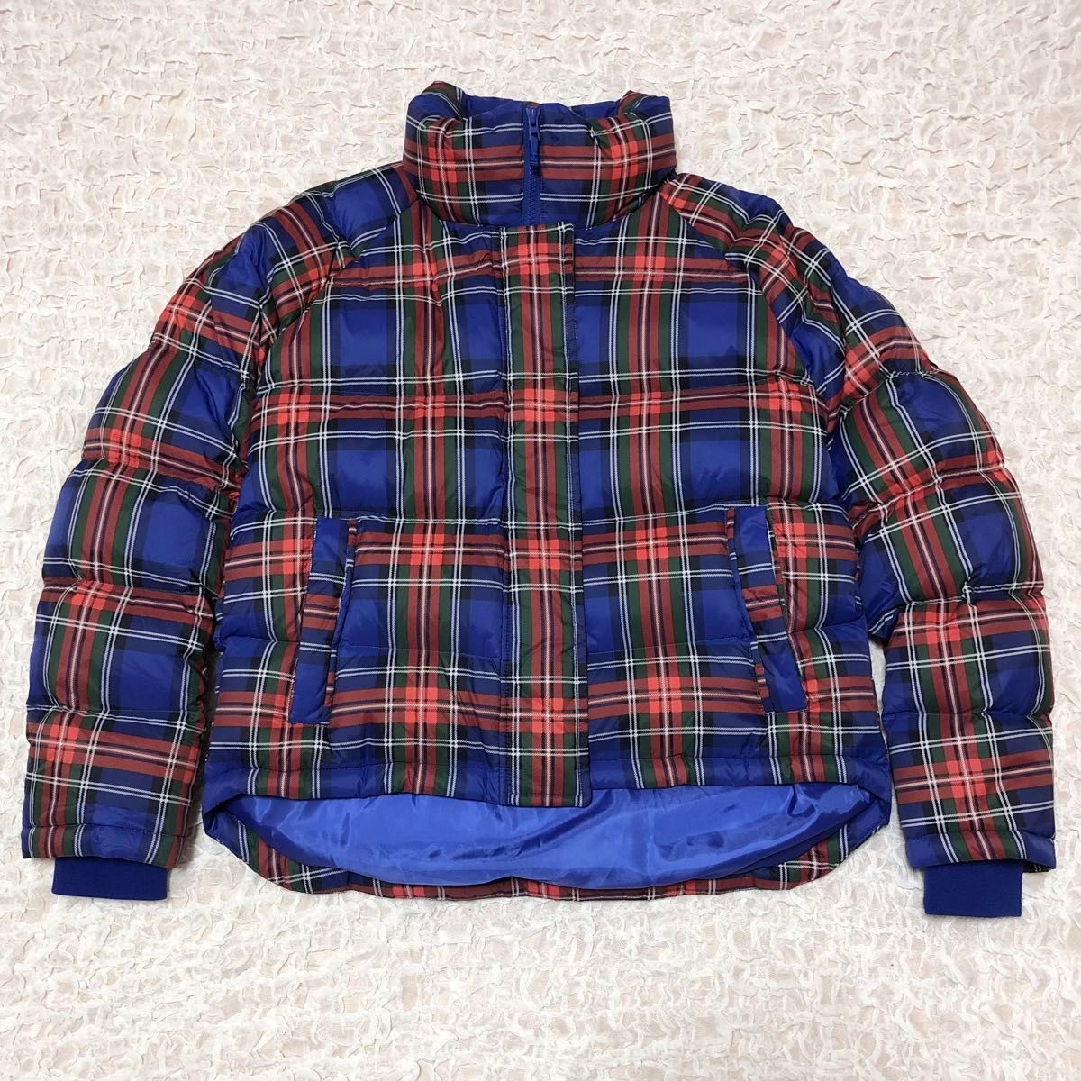 JW ANDERSON UNIQLO タータンチェック柄 ダウンジャケットコート JW ANDERSON UNIQLO タータンチェック柄 ダウンジャケットコート