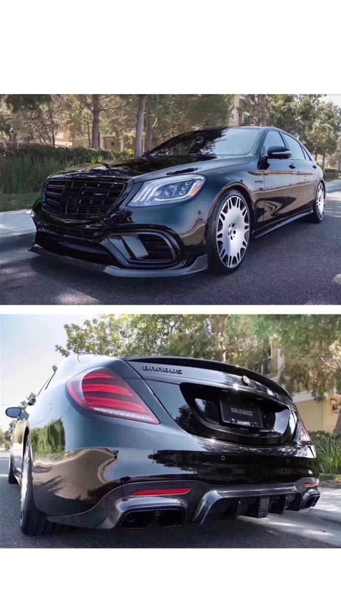 ベンツ W222 S63 S65 Amg ブラバス 仕様 エアロ バンパー カーボン フロント リア セット ベンツ W222 S63 S65 Amg ブラバス 仕様 エアロ バンパー カーボン フロント リア セット
