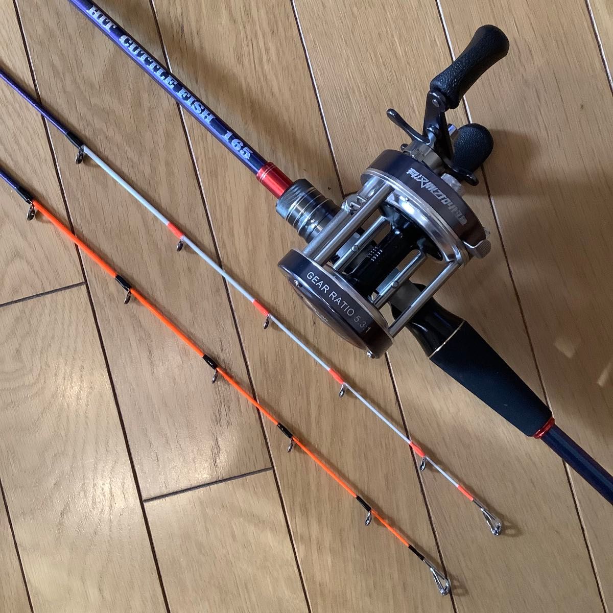 タイラバ タチウオ 1 68m 2WAYロッド&ベイトリール タイコリール タイラバ タチウオ 1 68m 2WAYロッド&ベイトリール タイコリール