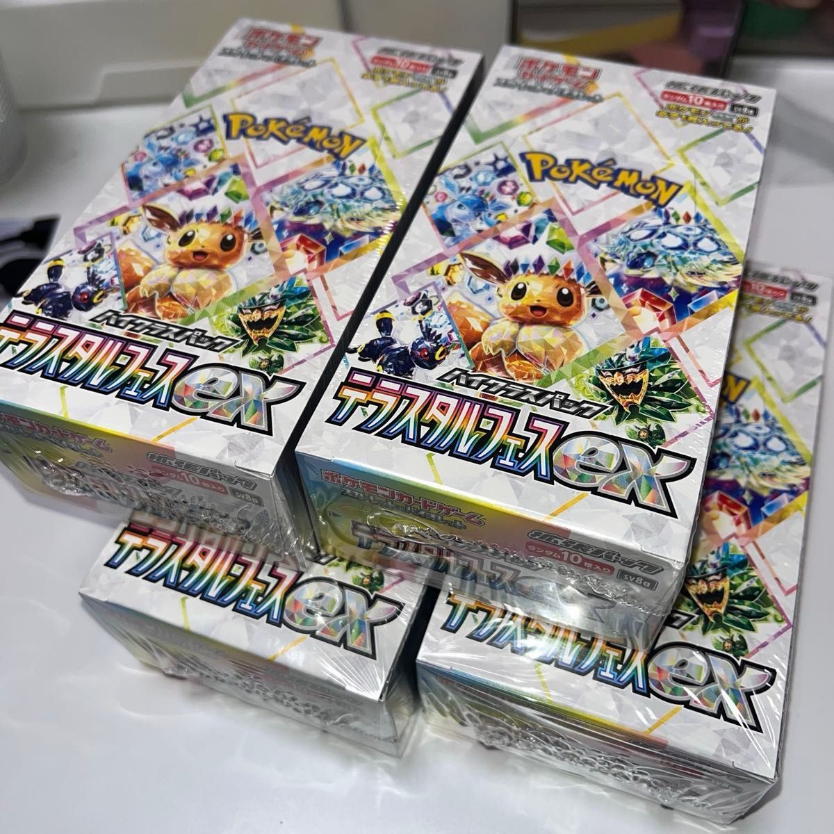 テラスタルフェスex ポケモンカードゲーム シュリンク有4 テラスタルフェスex ポケモンカードゲーム シュリンク有4