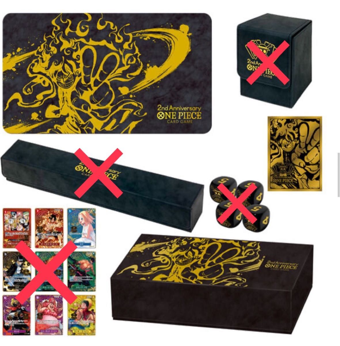 ONE PIECE ワンピース カードゲーム 2nd Anniversary Set プレイ ONE PIECE ワンピース カードゲーム 2nd Anniversary Set プレイ
