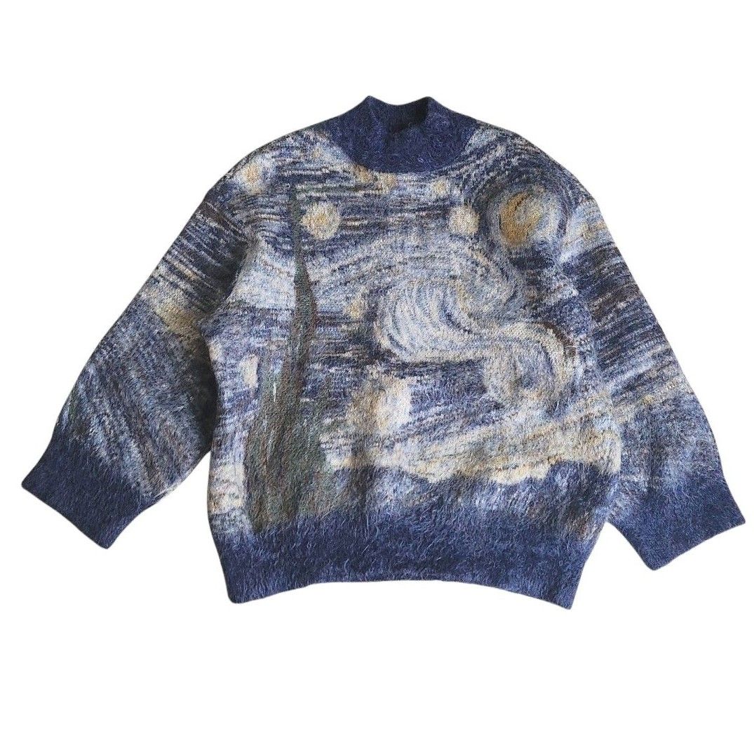 22AW Kota Gushiken The Starrish Night 夜月夜 ニット セーター 22AW Kota Gushiken The Starrish Night 夜月夜 ニット セーター