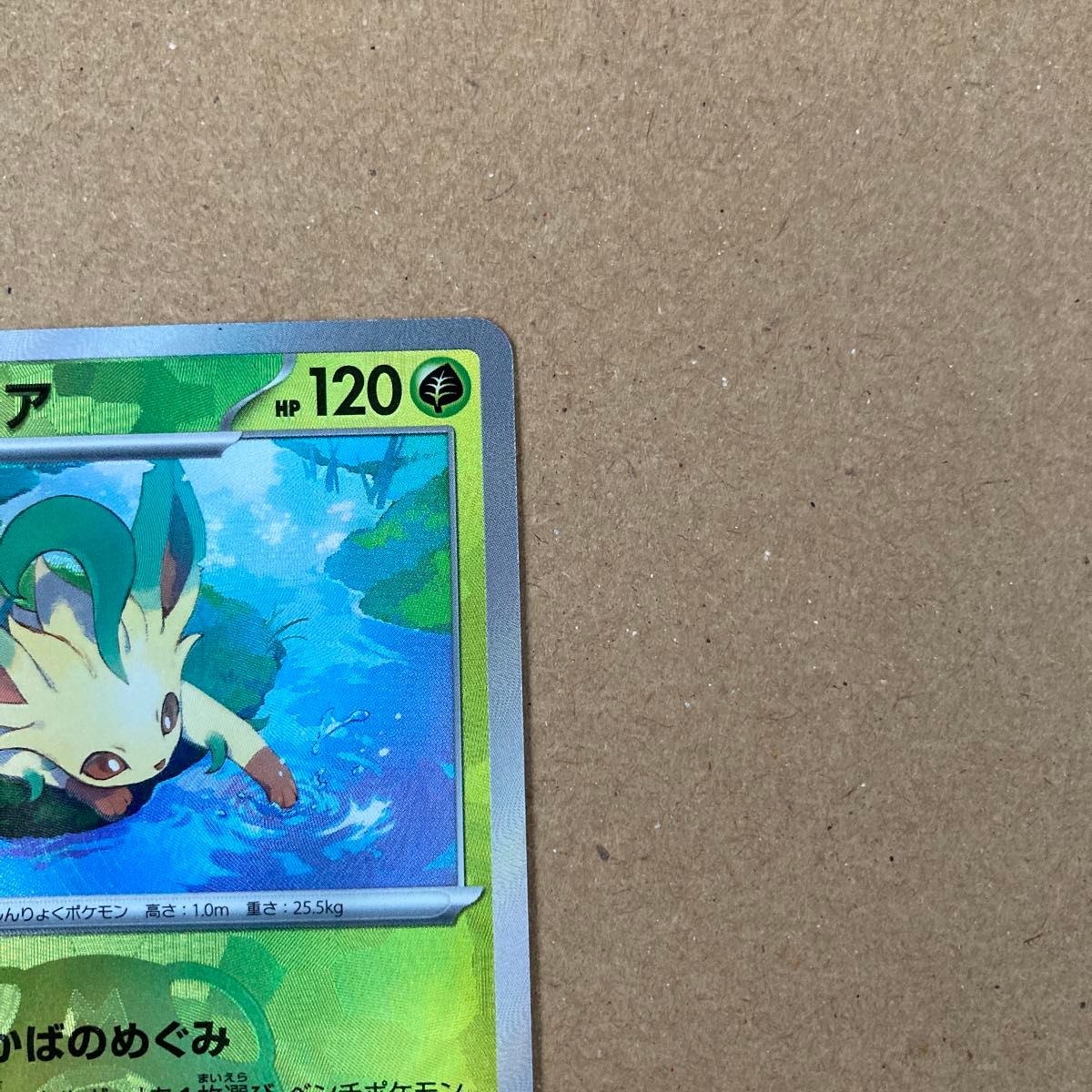 ポケモンカード リーフィア マスターボールミラー テラスタル ポケモンカード リーフィア マスターボールミラー テラスタル