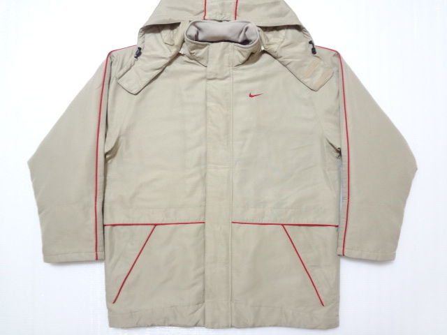 90s~00s NIKEオールドナイキ 中綿ジャケット ベージュ カーキ L 90s~00s NIKEオールドナイキ 中綿ジャケット ベージュ カーキ L