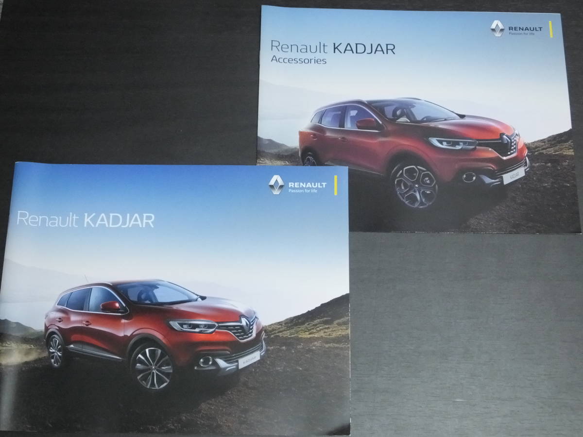 ◆ルノー　カジャー Renault KADJAR 2018年4月版　新品 カタログ_画像1