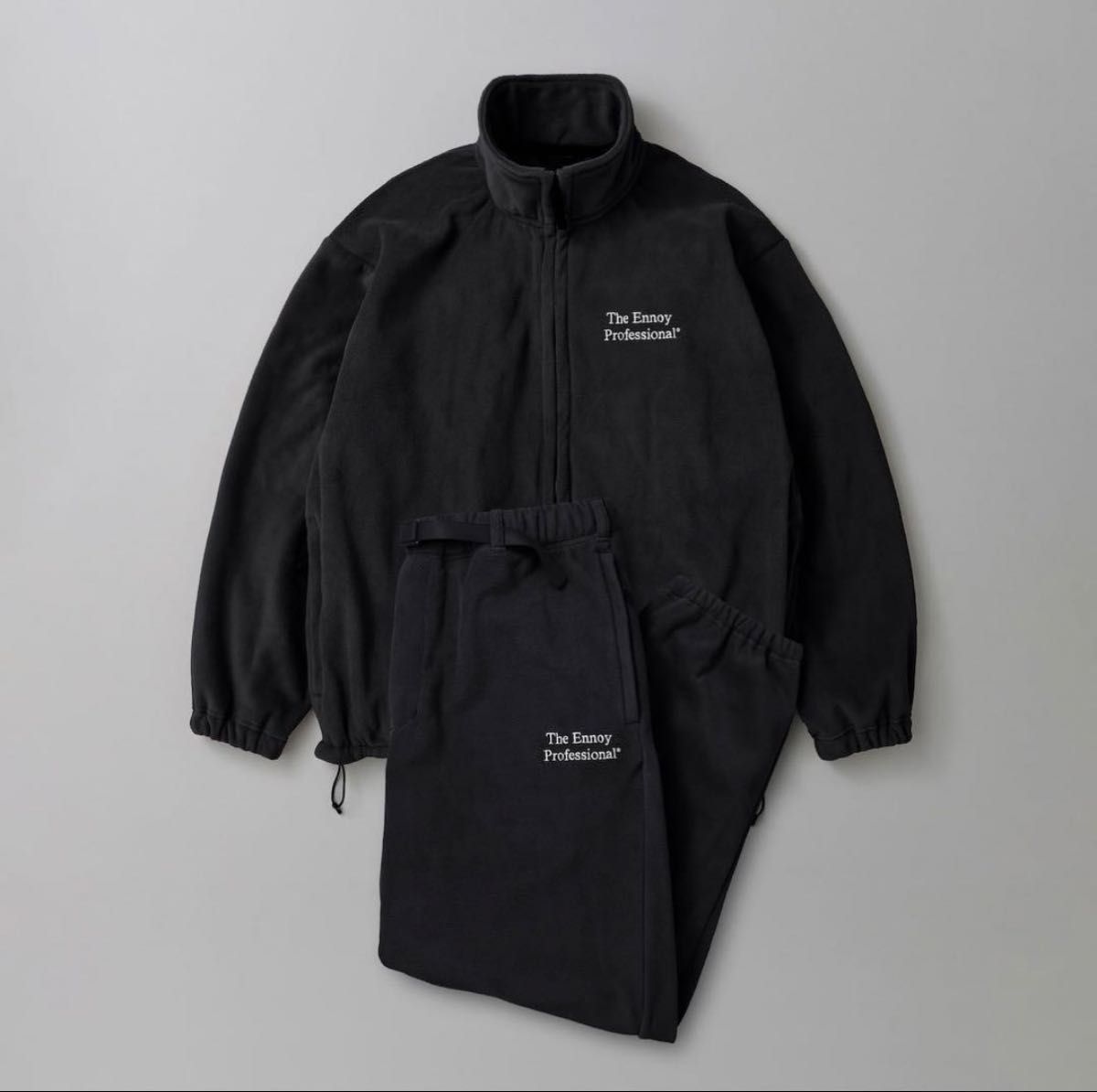 ennoy CITY FLEECE SET しまい UP(Tokyo - black) ennoy CITY FLEECE SET しまい UP(Tokyo - black)