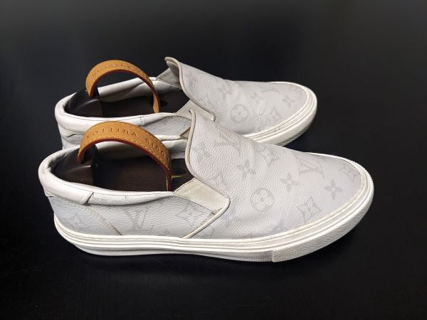 ヴィトン 6.5 LOUIS VUITTON ♯MS1116 モノグラム コンビレザー ヴィトン 6.5 LOUIS VUITTON ♯MS1116 モノグラム コンビレザー