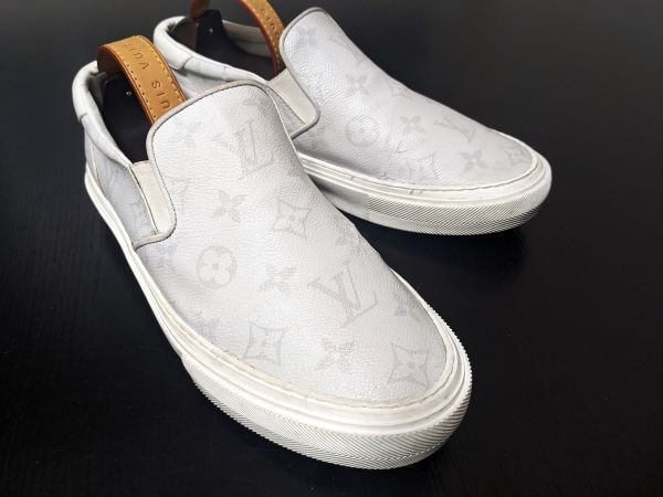 ヴィトン 6.5 LOUIS VUITTON ♯MS1116 モノグラム コンビレザー ヴィトン 6.5 LOUIS VUITTON ♯MS1116 モノグラム コンビレザー