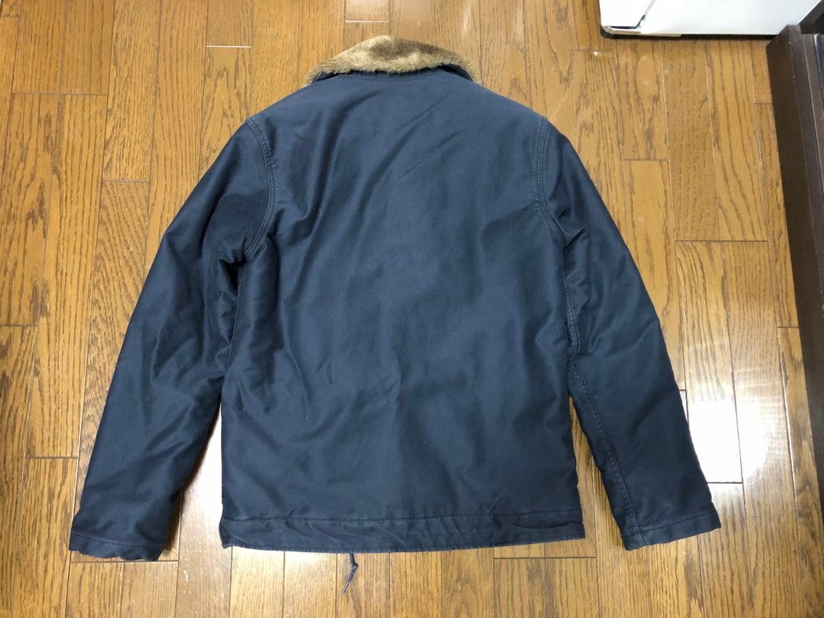 ALPHA Lee STORM RIDER N-1 デッキジャケット Lサイズ ネイビー ALPHA Lee STORM RIDER N-1 デッキジャケット Lサイズ ネイビー