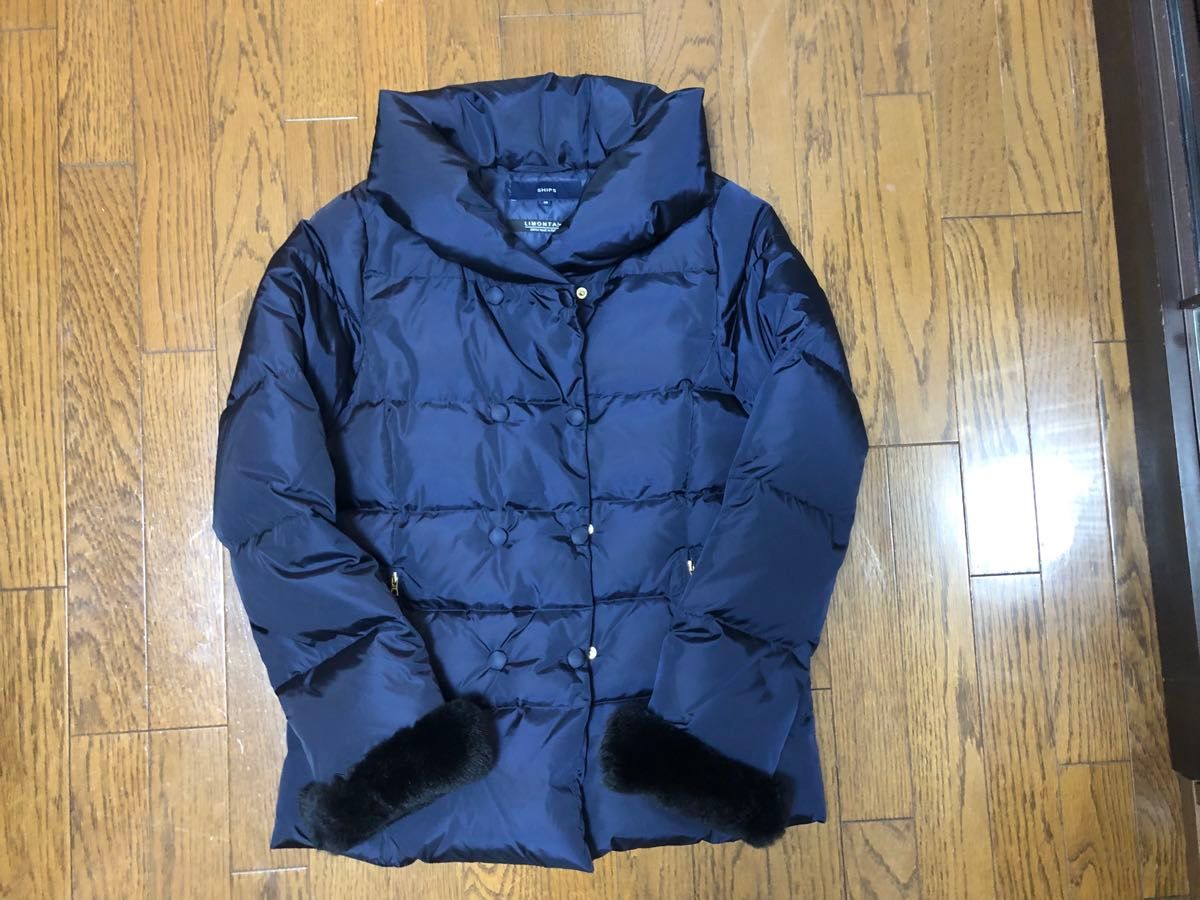 SHIPS LIMONTA コラボ ダウンジャケット 36 シップス リモンタ SHIPS LIMONTA コラボ ダウンジャケット 36 シップス リモンタ