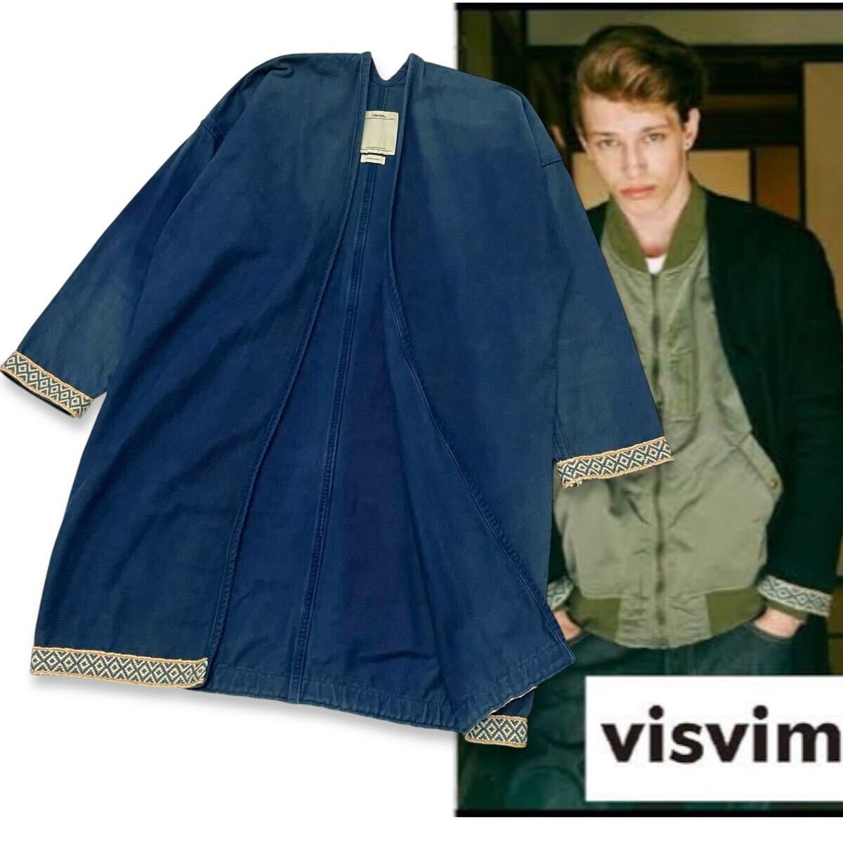 ☆ 国内正規品 visvim ビズビム 16AW SANJURO COAT SILK ROAD ☆ 国内正規品 visvim ビズビム 16AW SANJURO COAT SILK ROAD