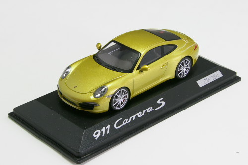 ミニチャンプス 1/43 ポルシェ 911 (991) カレラ S ゴールド 3000台限定 Porsche Carrera