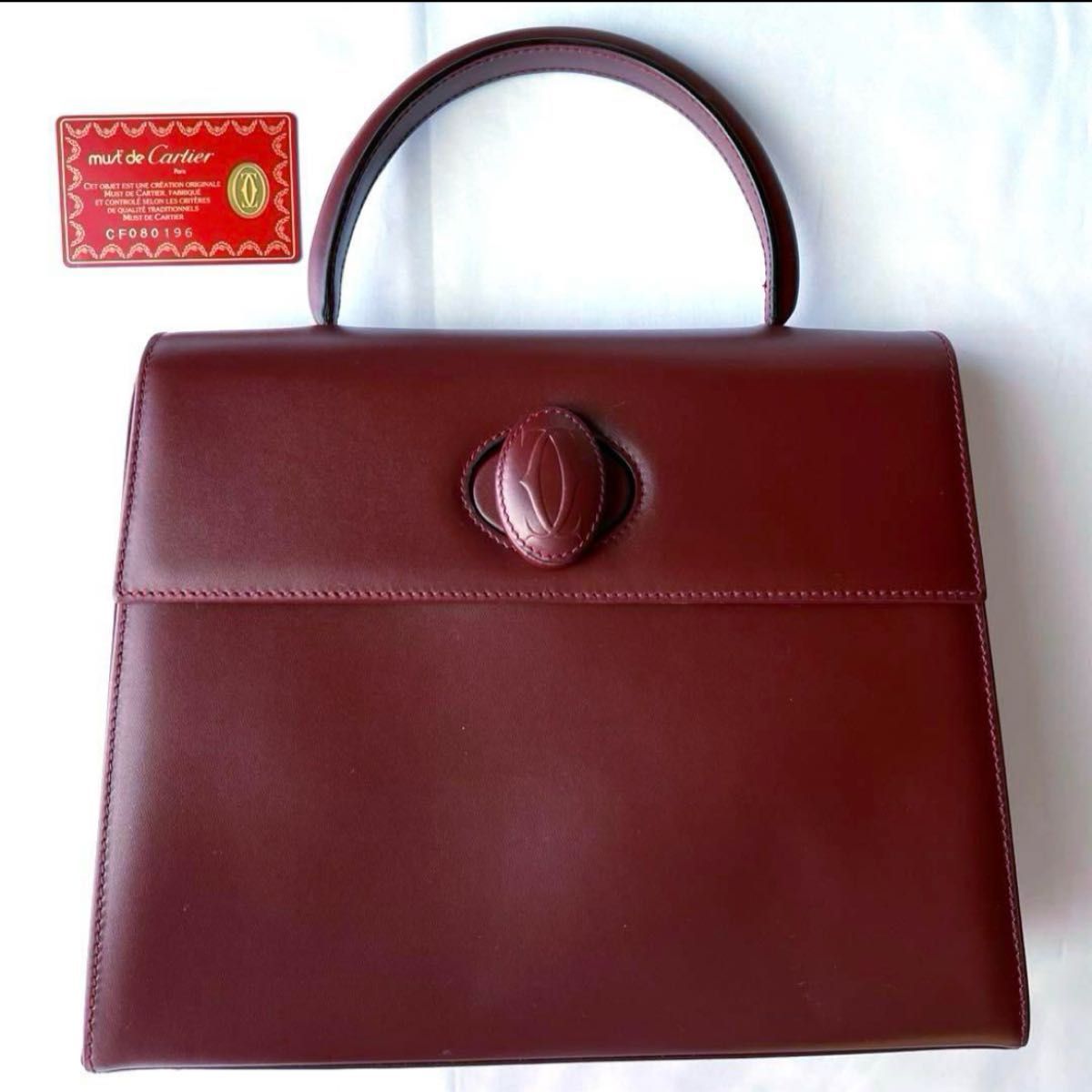 未使用】Cartier カルティエ マストライン トップハンドルバッグ 未使用】Cartier カルティエ マストライン トップハンドルバッグ