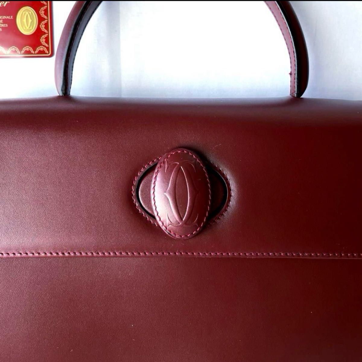未使用】Cartier カルティエ マストライン トップハンドルバッグ 未使用】Cartier カルティエ マストライン トップハンドルバッグ