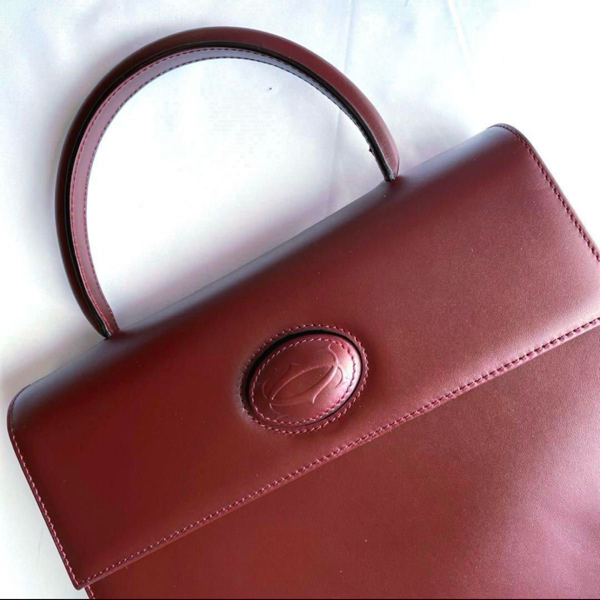 未使用】Cartier カルティエ マストライン トップハンドルバッグ 未使用】Cartier カルティエ マストライン トップハンドルバッグ