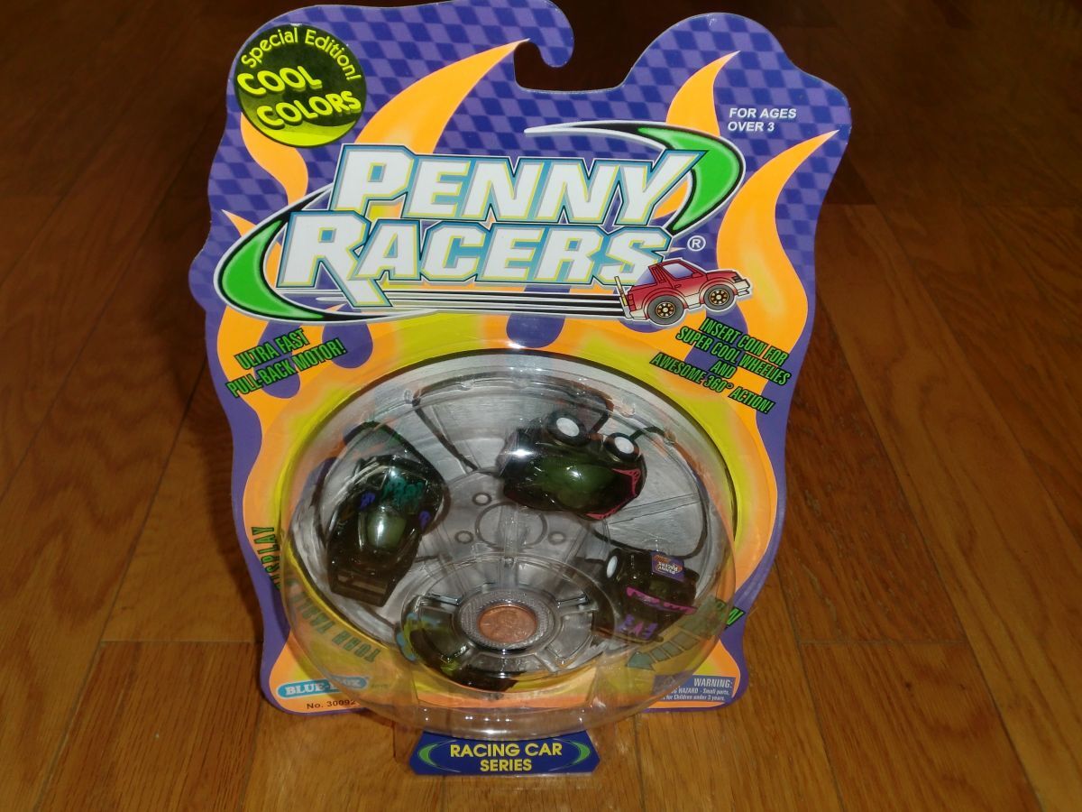 BLUE-BOXTOYS PENNY RACERS RACING CAR SERIES 4台セット①