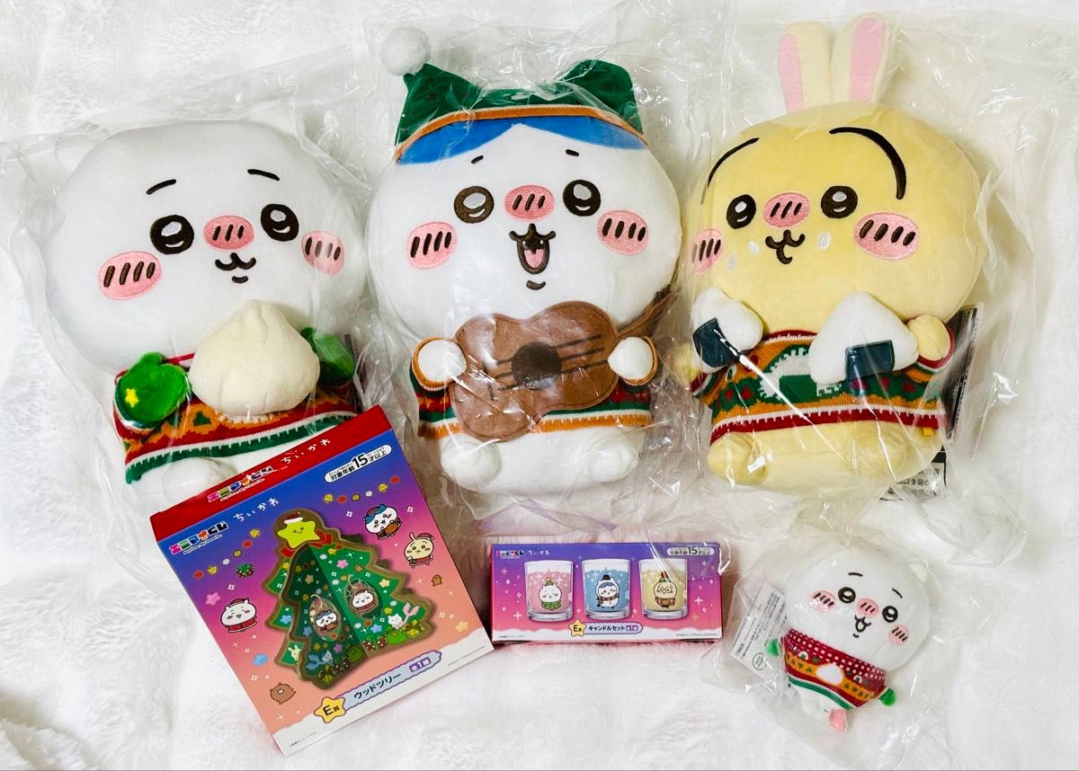 セット販売】ちいかわ エニマイくじ ハチワレ うさぎ ぬいぐるみ セット販売】ちいかわ エニマイくじ ハチワレ うさぎ ぬいぐるみ