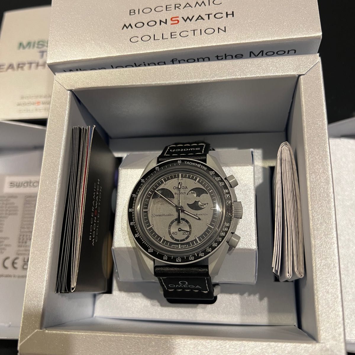 正規品】OMEGA × Swatch MISSION TO EARTHPHASE オメガ 正規品】OMEGA × Swatch MISSION TO EARTHPHASE オメガ