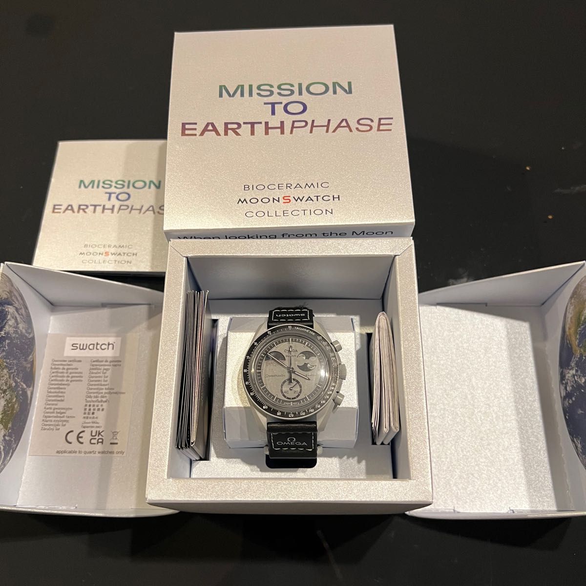 正規品】OMEGA × Swatch MISSION TO EARTHPHASE オメガ 正規品】OMEGA × Swatch MISSION TO EARTHPHASE オメガ