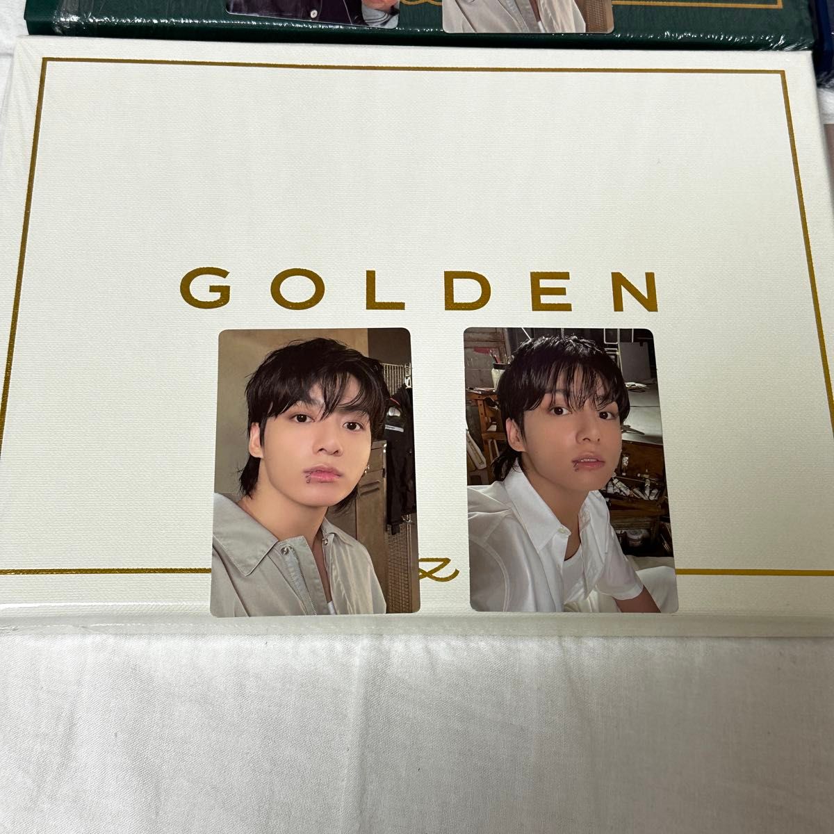 BTS ジョングク ソロ GOLDEN 三形態セット ユニバ特典 トレカ BTS ジョングク ソロ GOLDEN 三形態セット ユニバ特典 トレカ