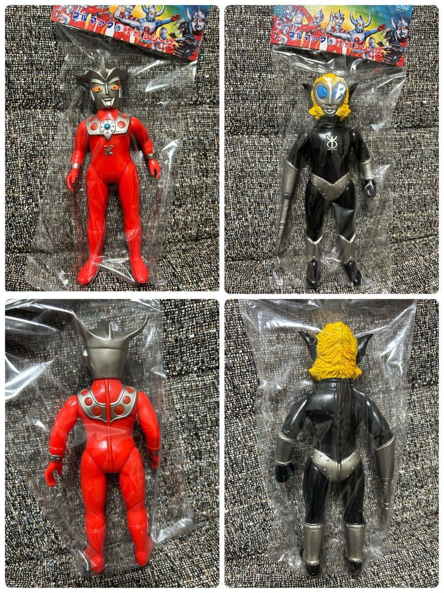 ブルマァクの怪獣シリーズ Sウルトラマンレオ & マグマ星人 2体 ブルマァクの怪獣シリーズ Sウルトラマンレオ & マグマ星人 2体