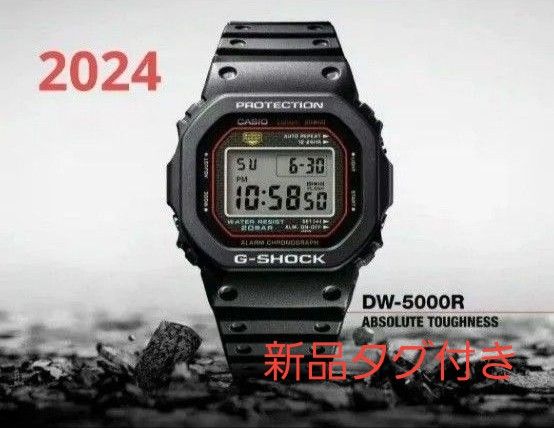 新品 CASIO G-SHOCK 初代G-SHOCK復刻モデル DW-5000R-1AJF 新品 CASIO G-SHOCK 初代G-SHOCK復刻モデル DW-5000R-1AJF