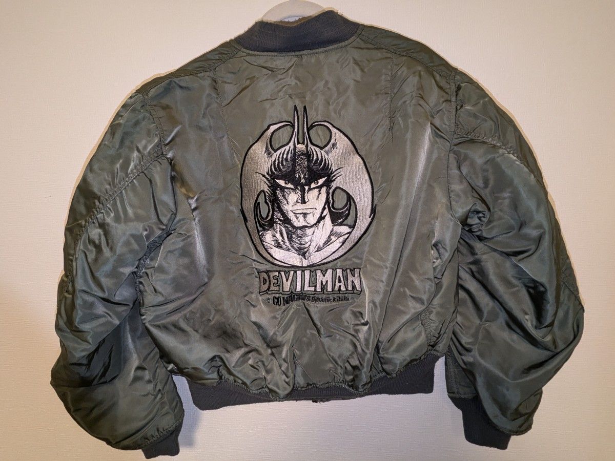 希少 デビルマン DEVILMAN×ALPHA オフィシャルMA-1 サイズL MA-1 希少 デビルマン DEVILMAN×ALPHA オフィシャルMA-1 サイズL MA-1