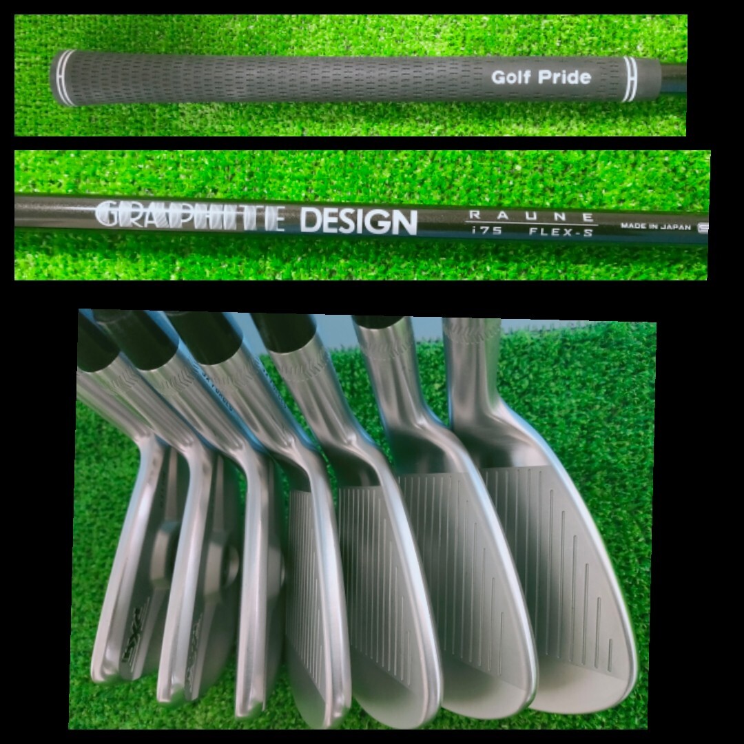 I233)希少レフティ GRAPHITE DESIGN RAUNE i75S装着 PXG 0317T 5 I233)希少レフティ GRAPHITE DESIGN RAUNE i75S装着 PXG 0317T 5