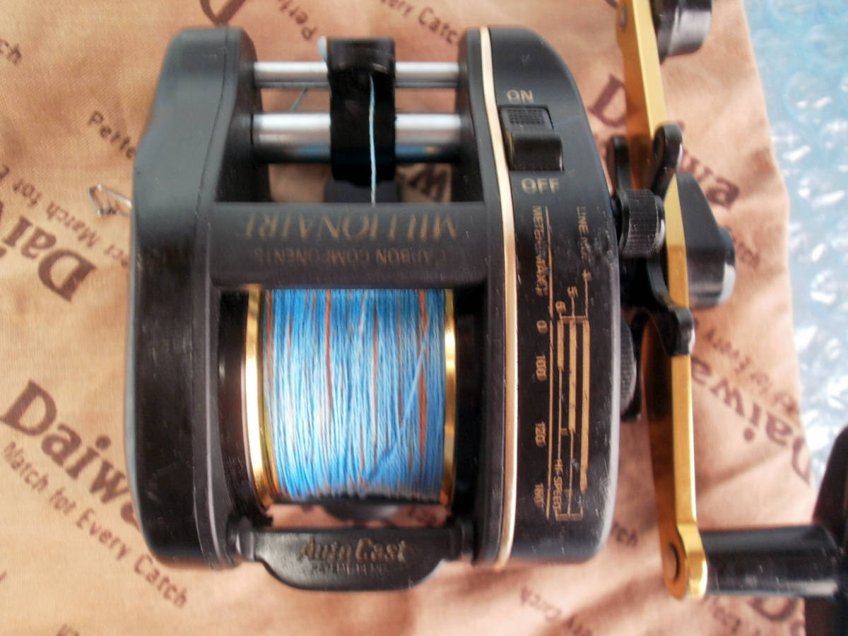  Daiwa bait reel milio neaMILLIONAIRE ST-20AC* beautiful goods * new goods PE line attaching * postage all country 520 jpy 