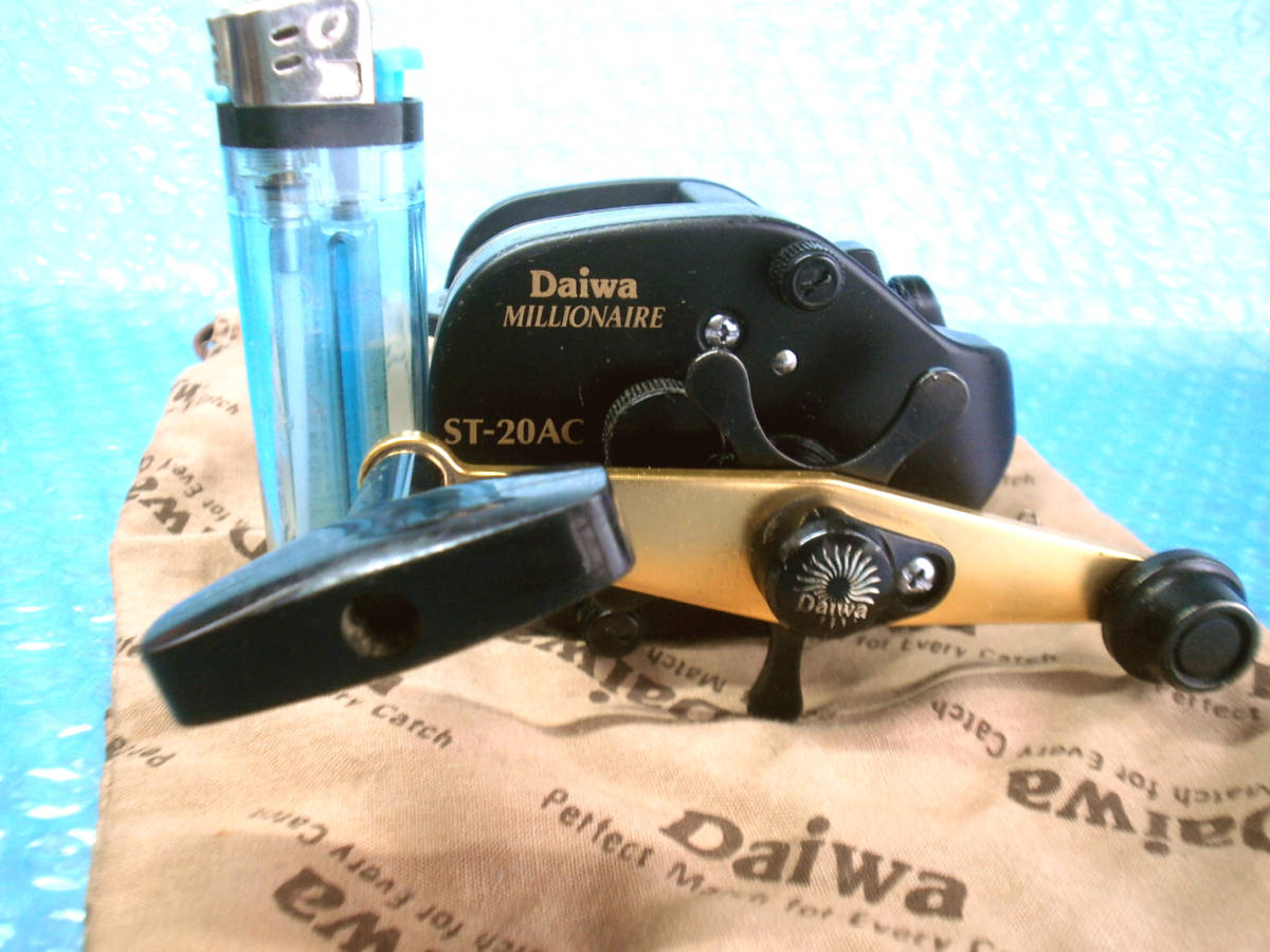  Daiwa bait reel milio neaMILLIONAIRE ST-20AC* beautiful goods * new goods PE line attaching * postage all country 520 jpy 