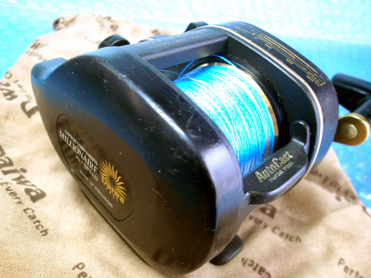  Daiwa bait reel milio neaMILLIONAIRE ST-20AC* beautiful goods * new goods PE line attaching * postage all country 520 jpy 