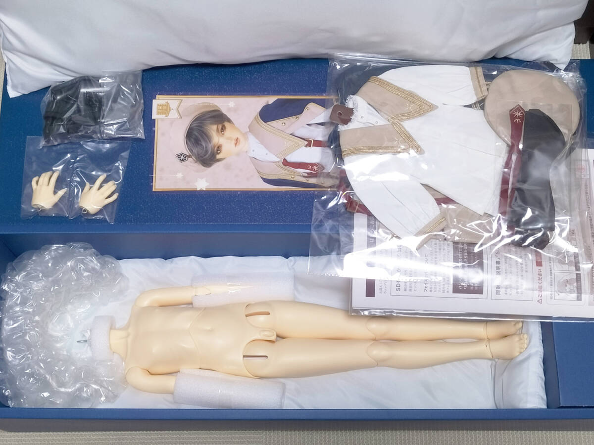 SD男の子　ボディ ロング脚 フェア肌 ＋ アルト/リゲル共通　衣装・シューズ　 星間学寮Ver. アルト 付属品