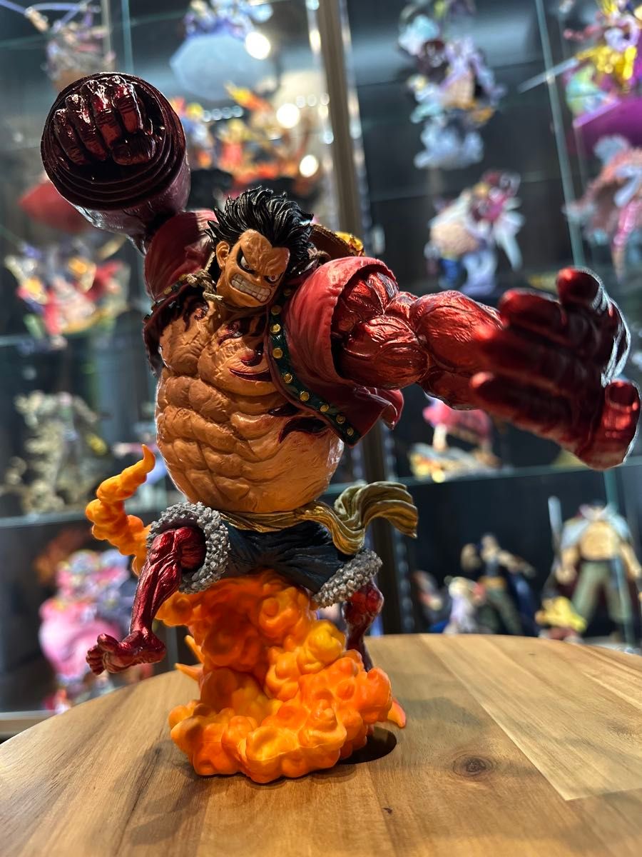 ワンピース ルフィ バウンドマン ギア4 猿王銃 クリムゾンカラー ver. ワンピース フィギュア ルフィ バウンドマン ギア4 猿王銃