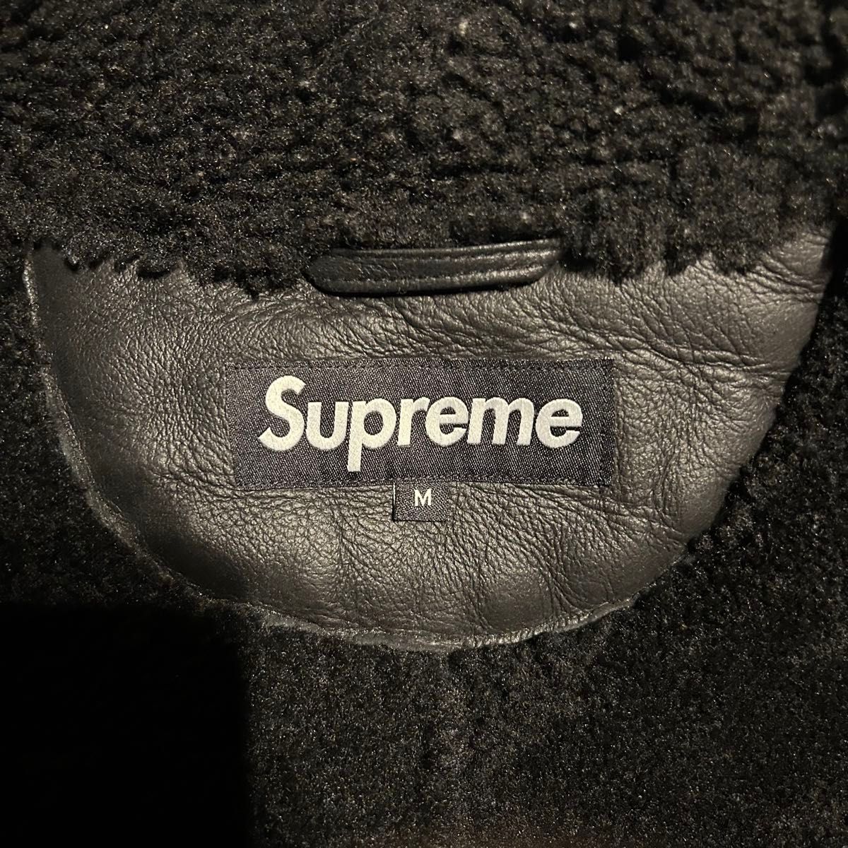 Supreme Patchwork Shearling B-3 Jacket シュプリーム ムートン Supreme Patchwork Shearling B-3 Jacket シュプリーム ムートン