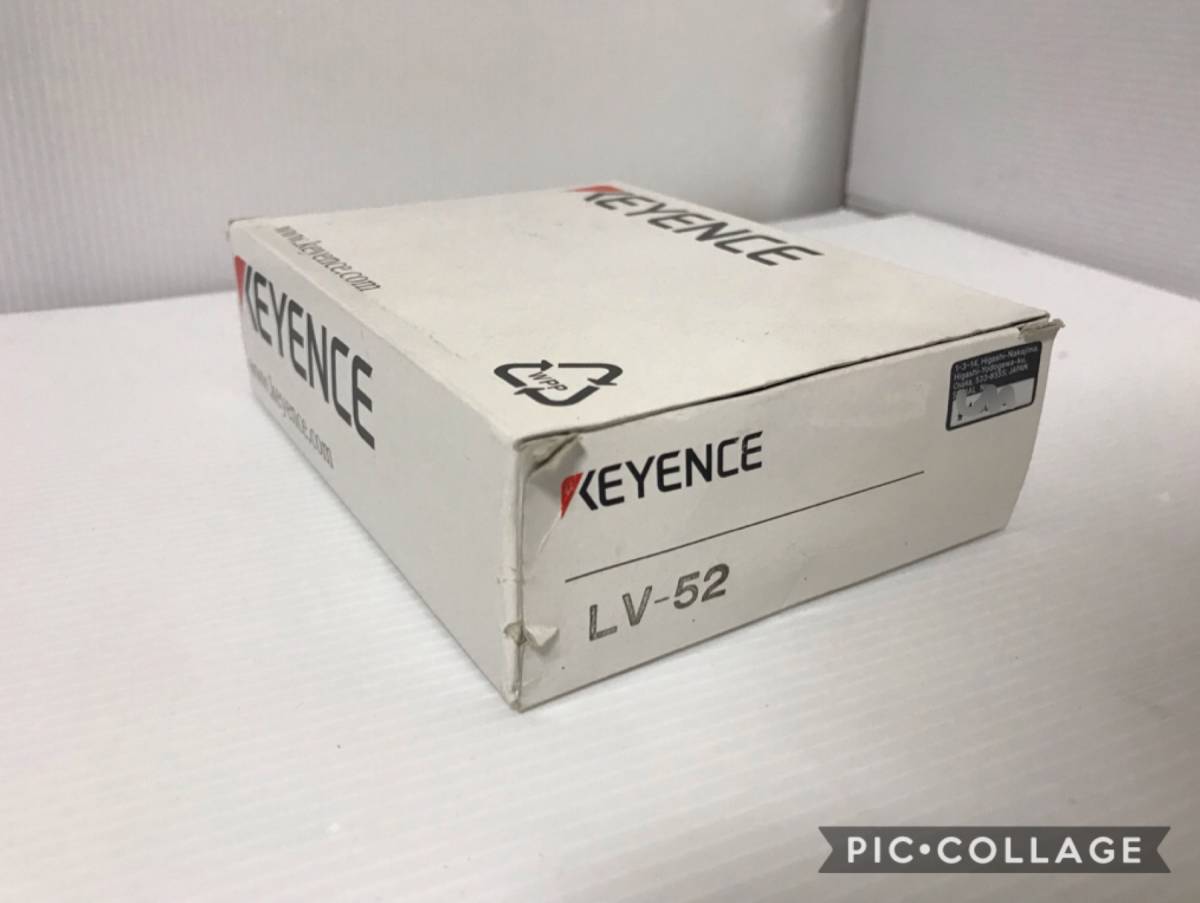 【お買い得！】 【送料無料】【新品・未使用】キーエンス KEYENCE アンプユニット シリーズ LV デジタルレーザセンサ LV-52 その他