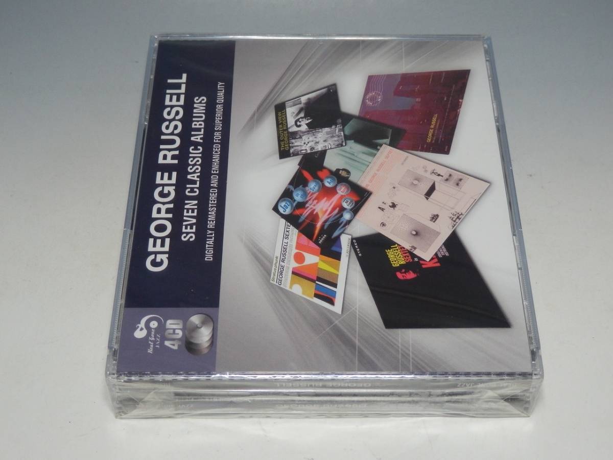 未開封 GEORGE RUSSELL ジョージ・ラッセル SEVEN CLASSIC ALBUMS 輸入盤 4枚組CD_画像3