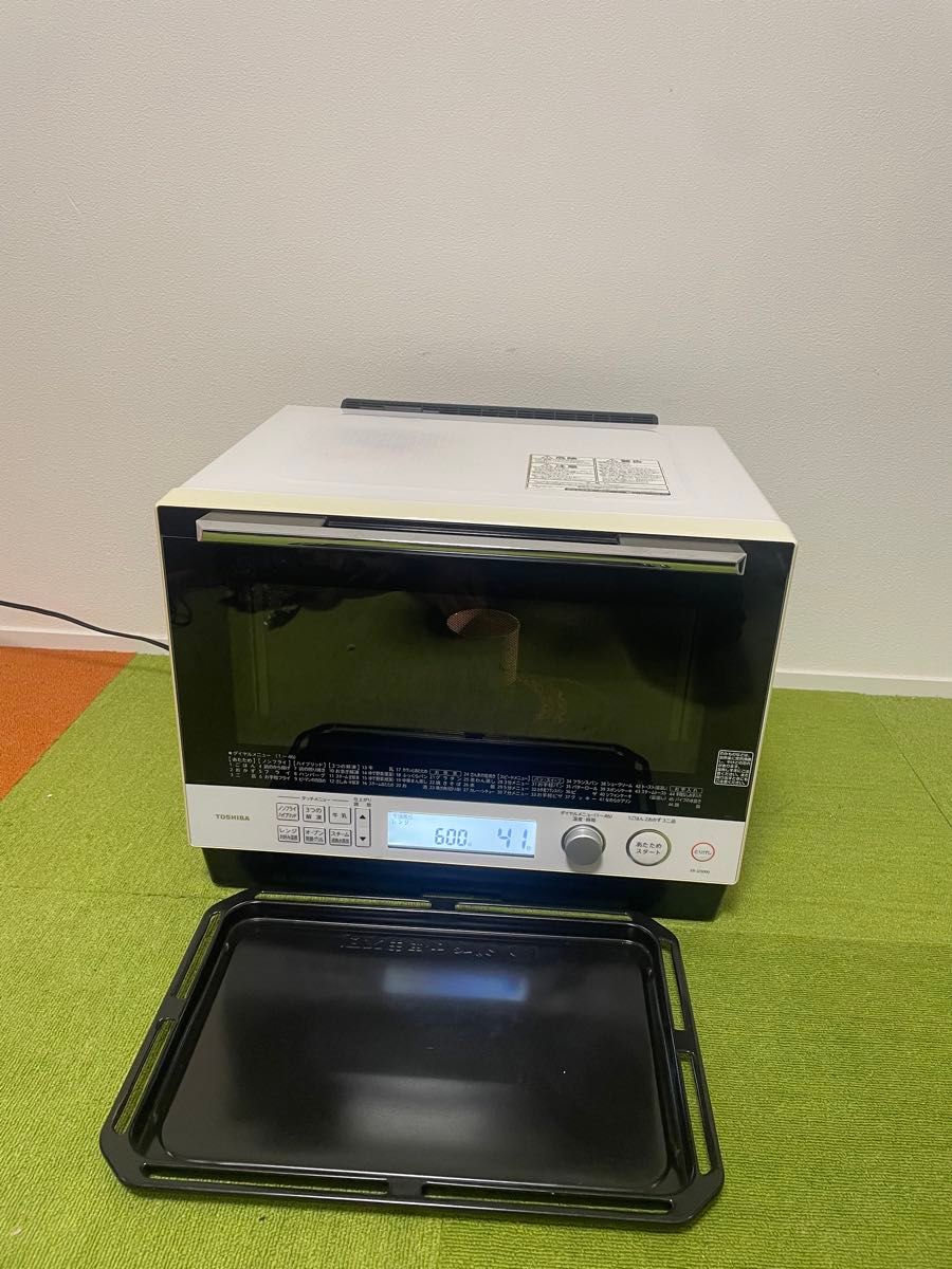 東芝 石窯ドーム 2019年製オーブンレンジ 電子レンジER-JZ5000(W 東芝 石窯ドーム 2019年製オーブンレンジ 電子レンジER-JZ5000(W